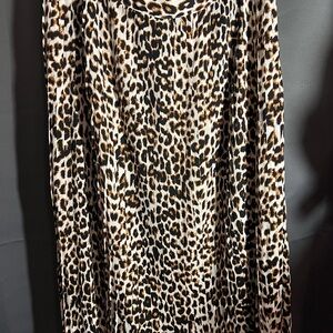 Express Animal Print Skirt